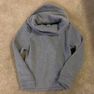 Girls XS (5) Old Navy Active Cowlneck Fleece